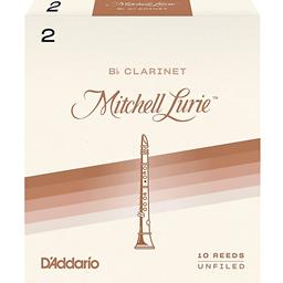 Rico RML10BCL200 Mitchell Lurie Bb Clarinet Reeds #2.0: 10-Pack