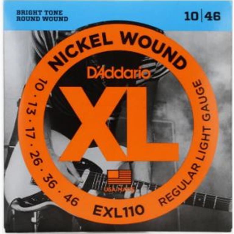 D'Addario EXL110 XL Nickel Round Wound Lt Set .010-.046