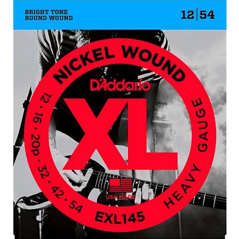 D'Addario EXL145 XL Elect Heavy Nickel Set .012-.054