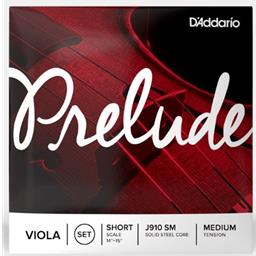 D'Addario J910-SM Prelude 14-15" Viola String Set, Medium Tension