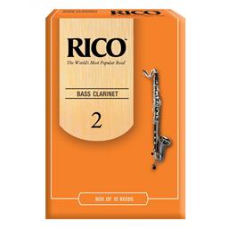 Rico REA1020 Bass Clarinet Reeds #2.0: 10-Pack