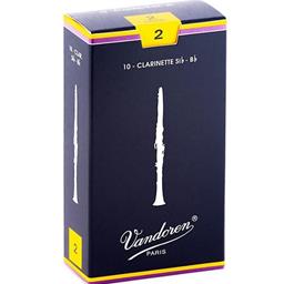 Vandoren CR102 Bb Clarinet Reeds #2.0: 10-Pack