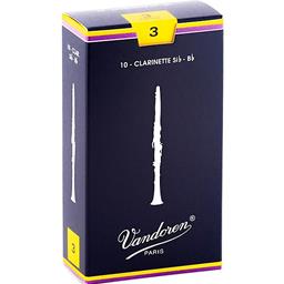 Vandoren CR103 Bb Clarinet Reeds #3.0: 10-Pack