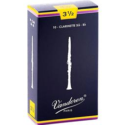 Vandoren CR1035 Bb Clarinet Reeds #3.5: 10-Pack