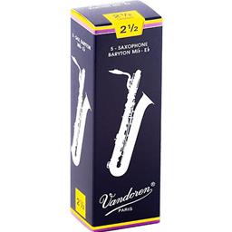 Vandoren SR2425 Baritone Sax Reeds #2.5: 5-Pack