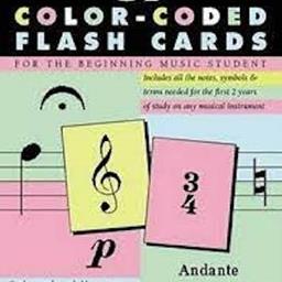 89 Color-Coded Flash Cards