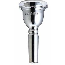 350-15 Mouthpiece, Trombone, Bach Small Shank, 15 Cup: Medium Deep; Cup Diameter: 24.40mm