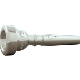 351-1HC Mouthpiece, Trumpet, Bach Silver Plate, 1-1/2 C Cup: Medium; Cup Diameter: 17.00mm
