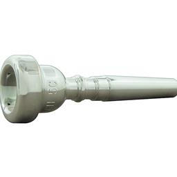 351-5C Mouthpiece, Trumpet, Bach Silver Plate, 5C Cup: Medium; Cup Diameter: 16.25mm