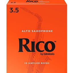 Rico RJA1035 Alto Sax Reeds #3.5: 10-Pack