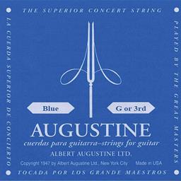Augustine AUBL3 Blue G or 3rd String for Guitar