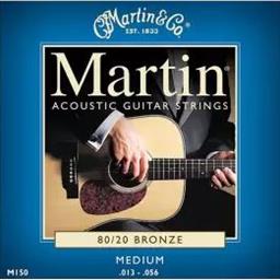 Martin M150 SP 80/20 Bronze Medium Acoustic Guitar Strings