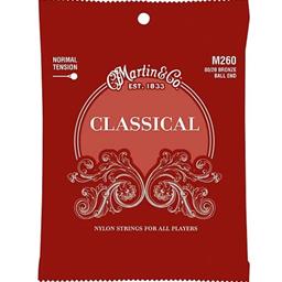 Martin M260 m260 martin nylon folk strings