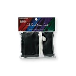 Hodge HBCLS-BK Silk Bass Clarinet Swab; Black