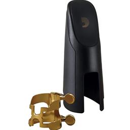 Rico HAS1G H-Ligature & Cap - Alto Sax Gold Plated