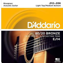 D'Addario EJ14 80/20 Bluegrass Set