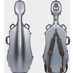 Eastman CACL18P-4/4-SL CACL18P Fiberglass 4/4 Cello Case - Silver