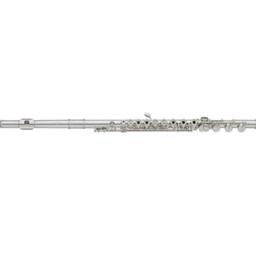 Yamaha YFL-482H Intermediate Open-Hole Flute with Sterling Silver Headjoint and Body, Inline G