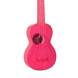 Kala KA-SWF-PK Waterman Soprano Ukulele - Fluorescent Watermelon Pink