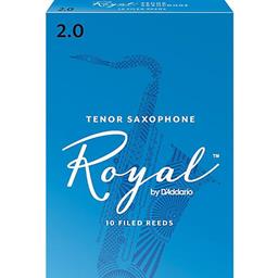 Rico RKB1020 Royal Tenor Sax Reeds #2.0: 10-Pack