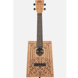 Kala KA-CB-DECO-C Art Deco Cigar Box Ukulele - Concert