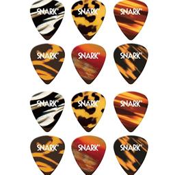 Snark 70C Celluloid Gtr Picks - Med 12 pack