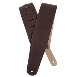 D'Addario 25SS01-DX Suede Guitar Strap - Cognac