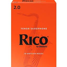 Rico RKA1020 Tenor Sax Reeds #2.0: 10-Pack