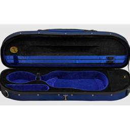 Penrose Strings CVN4100-N Violin Case with Navy Exterior and Black/Navy Interior