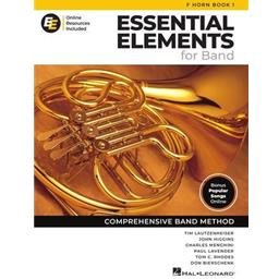 Essential Elements for Band EEI, Book 1 - F Horn