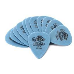 Dunlop 418P100 Tortex Standard Guitar Picks - 1.0mm (Blue) - 12 Pack