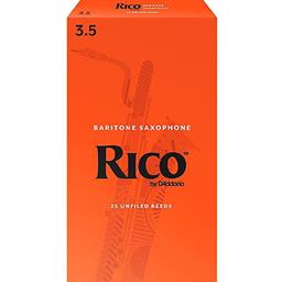 Rico RLA2535 Baritone Sax Reeds #3.5: 25-Pack