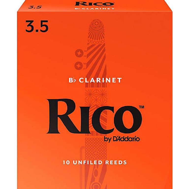Rico RCA1035 Clarinet Reeds #3.5: 10-Pack