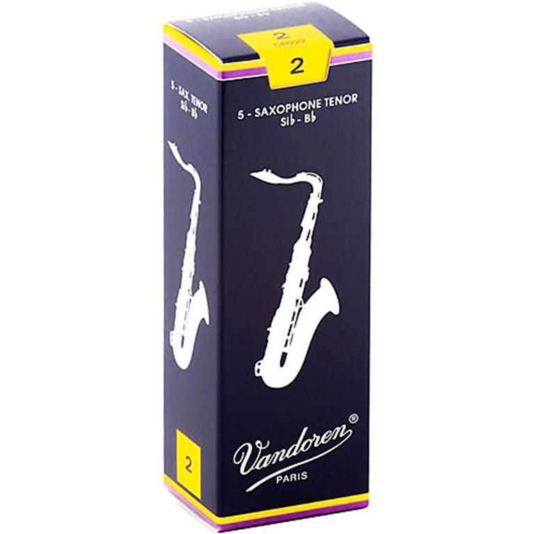 Vandoren SR222 Tenor Sax Reeds #2.0: 5-Pack