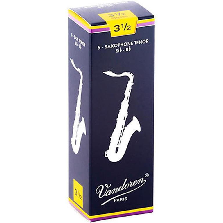 Vandoren SR2235 Tenor Sax Reeds #3.5: 5-Pack