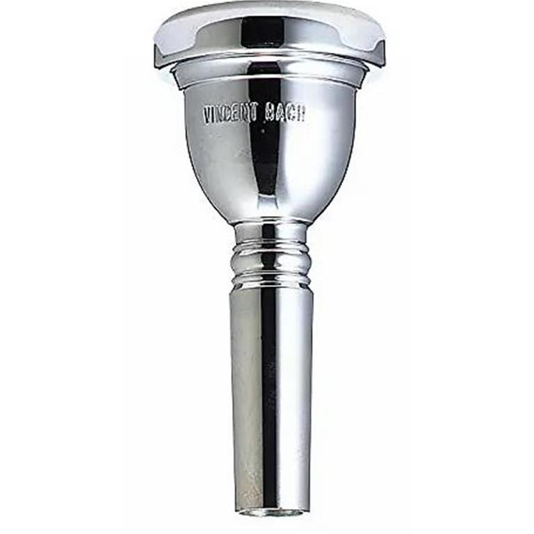 350-15 Mouthpiece, Trombone, Bach Small Shank, 15 Cup: Medium Deep; Cup Diameter: 24.40mm