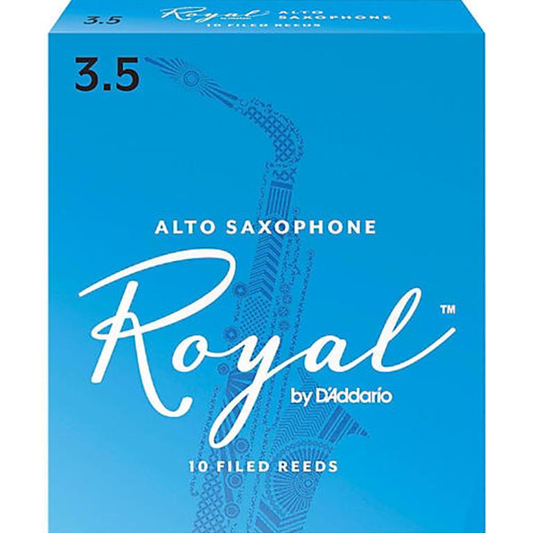 Rico RJB1035 Royal Alto Sax Reeds #3.5: 10-Pack