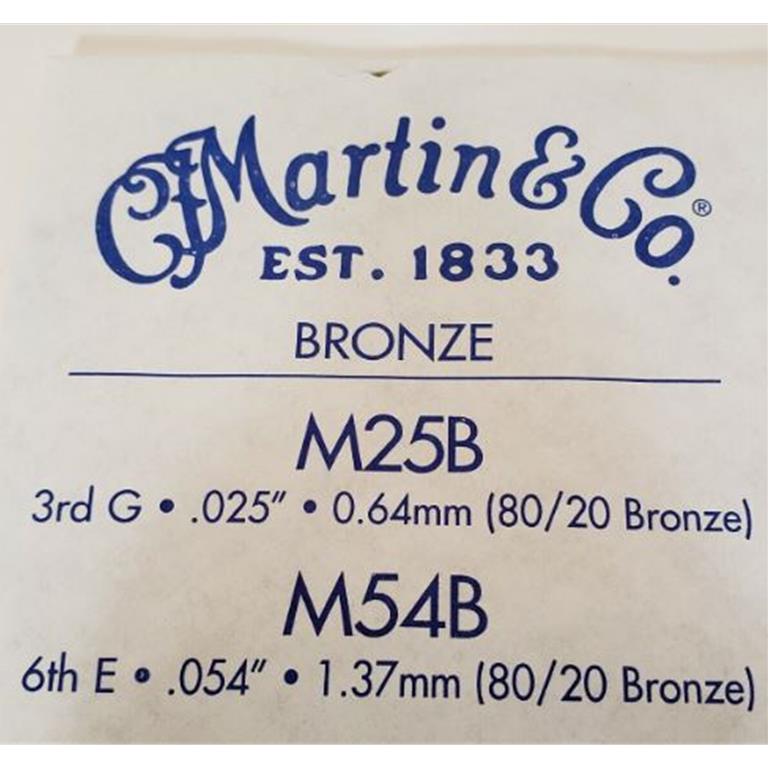 Martin M54B-6TH Guitar String Single