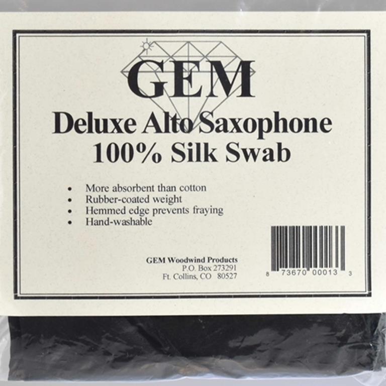 Gem GDASS Deluxe Silk Alto Sax Swab