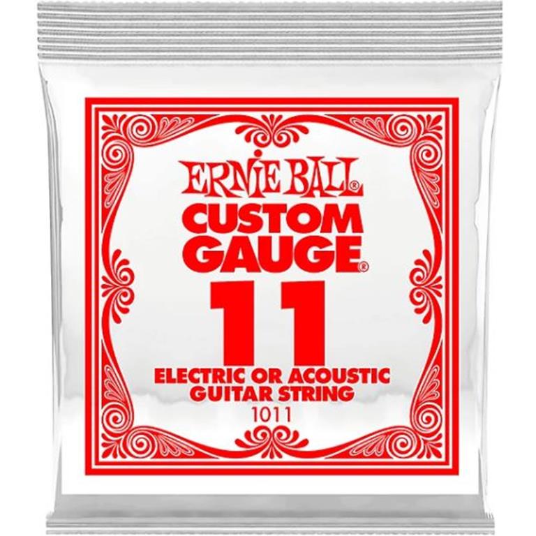 Ernie Ball EB1011 .011 Steel Single