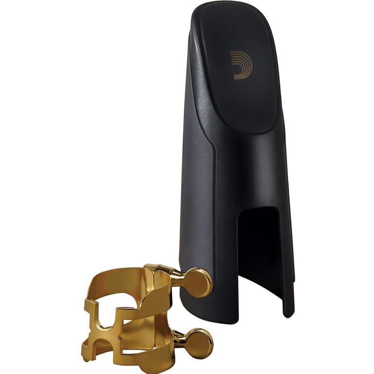 Rico HAS1G H-Ligature & Cap - Alto Sax Gold Plated