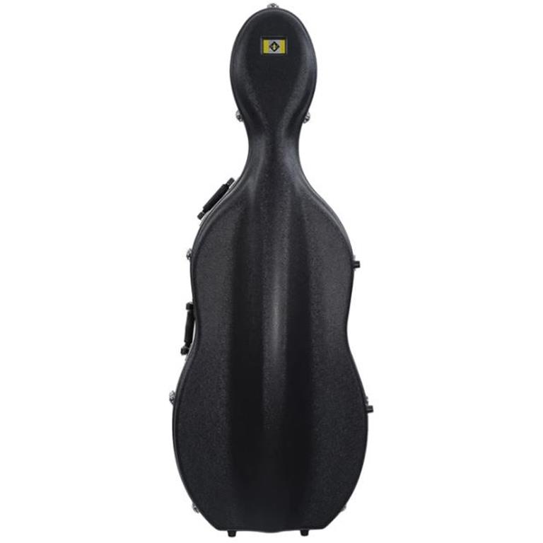 Howard Core CC4225-3/4 3/4 Size Thermoplastic Cello Case w/Wheels