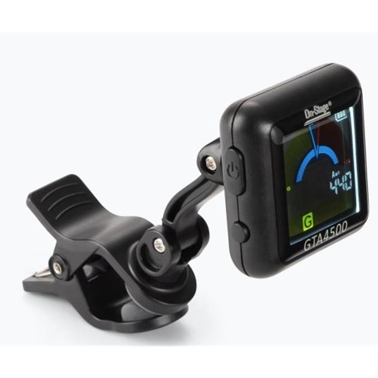 On Stage GTA4500 Rechargeable Clip-On Tuner