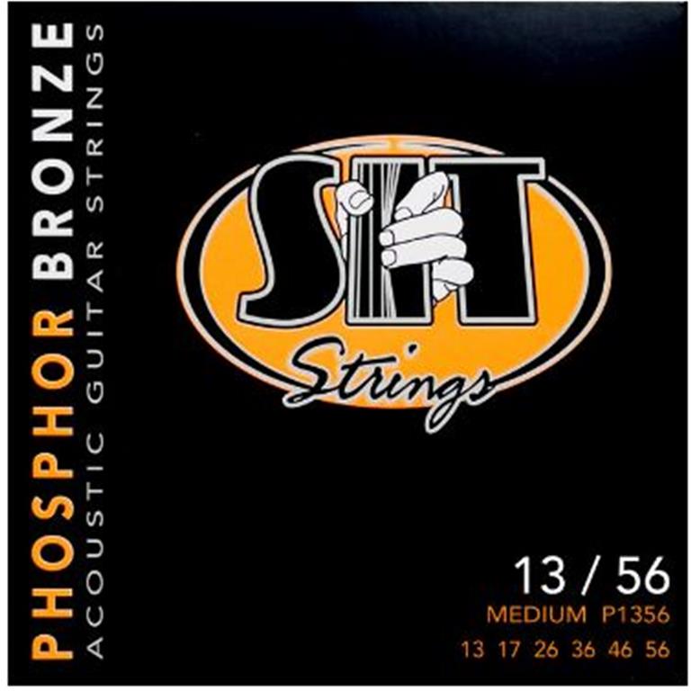 SIT P1356 Medium Phosphor Bronze Guitar Strings