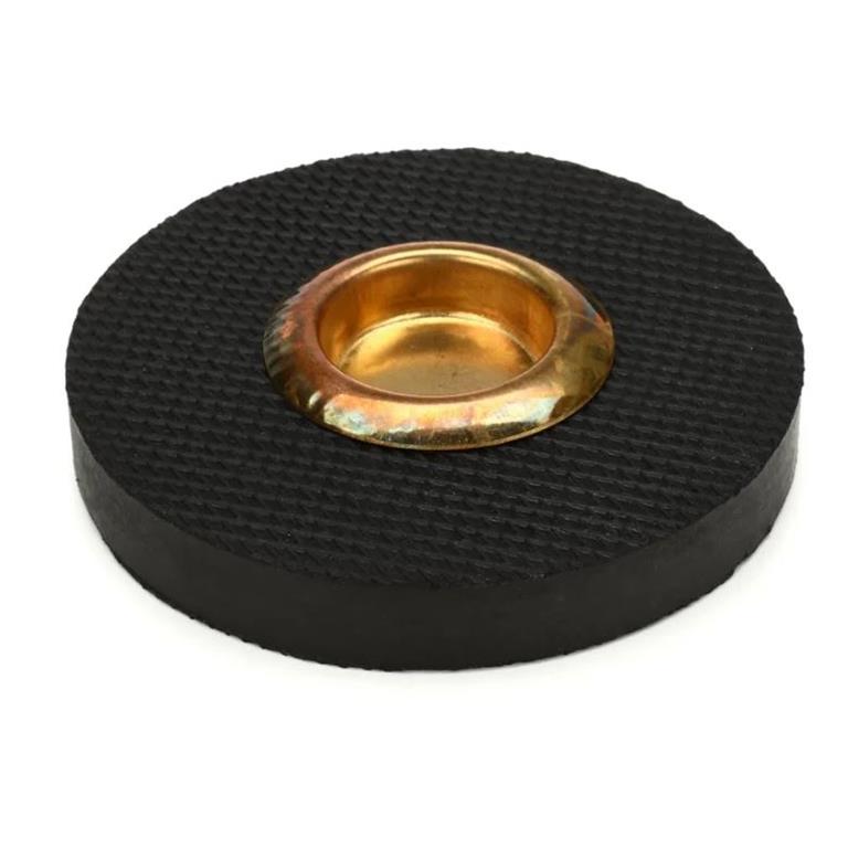 Luthiers Choice RS-BB-LC Bass Rock Stop, Rubber w/ Brass Cup