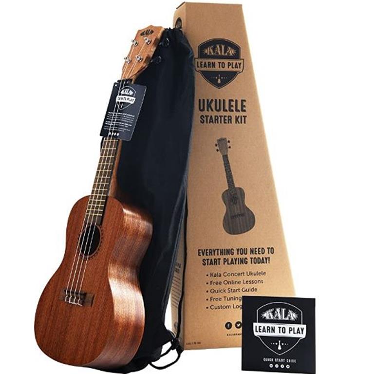 Kala KALALTPC2105 Learn To Play Concert Ukulele Starter Kit