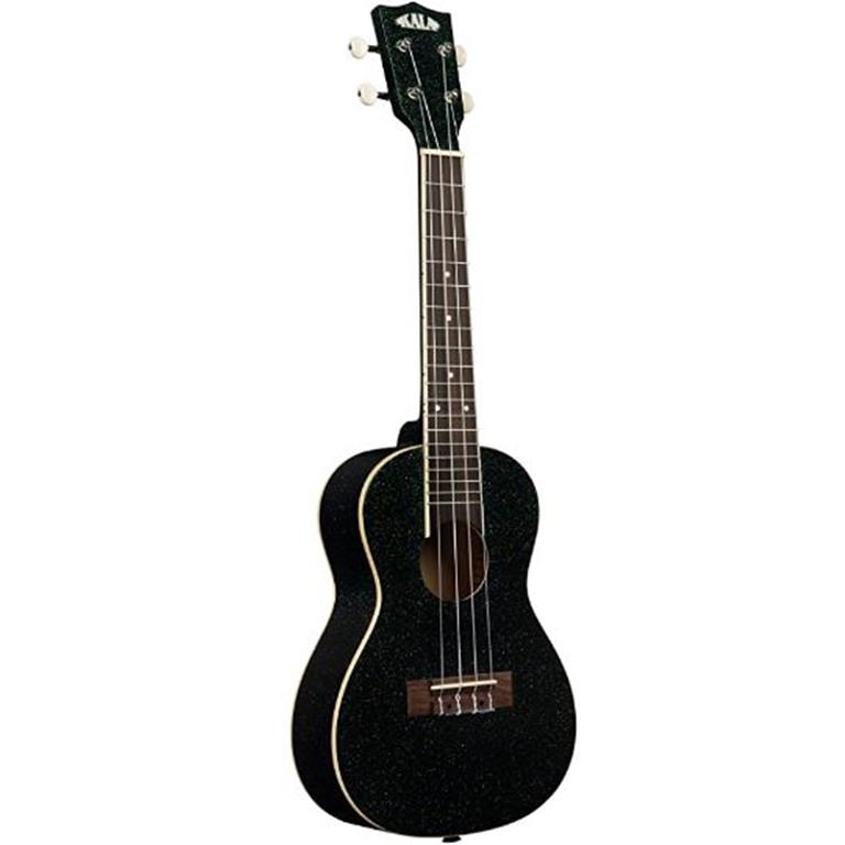 Kala KA-SPRK-BLACK Concert Ukulele Galaxy Sparkle Black