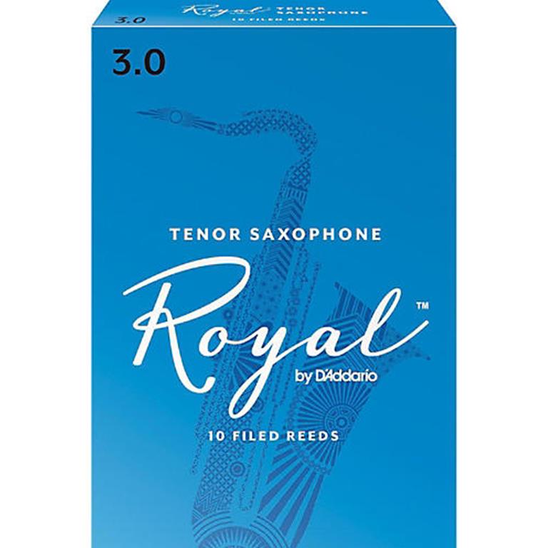 Rico RKB1030 Royal Tenor Sax Reeds #3.0: 10-Pack
