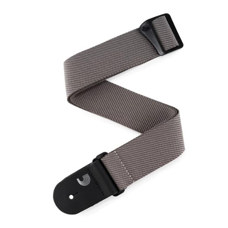 D'Addario 50TW01 Classic Tweed Guitar Strap - Gray