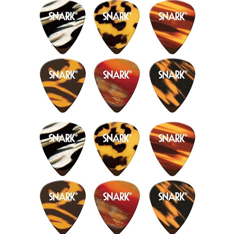 Snark 70C Celluloid Gtr Picks - Med 12 pack